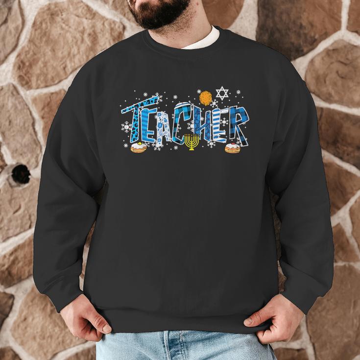 Hanukkah Leopard Plaid Teacher Chanukah Jewish Women Men Men Graphic Sweatshirt, novelty gifts, funny gifts Hanukkah Leopard Plaid Teacher Chanukah Jewish Women Men Men Graphic Sweatshirt, novelty gifts, funny gifts