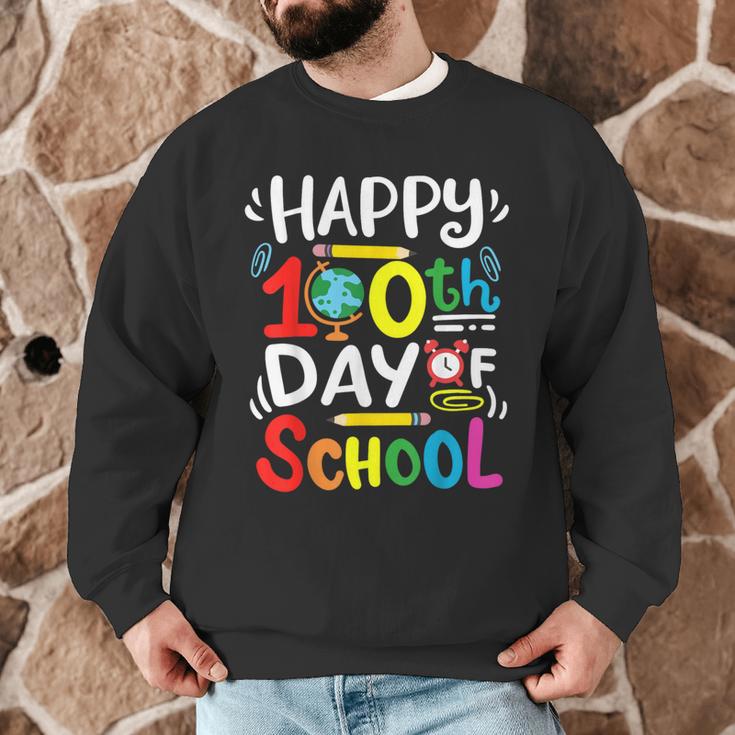 Happy 100th Day Of School 100 Days Of School Teacher Student Men Graphic Sweatshirt, novelty gifts, funny gifts Happy 100th Day Of School 100 Days Of School Teacher Student Men Graphic Sweatshirt, novelty gifts, funny gifts