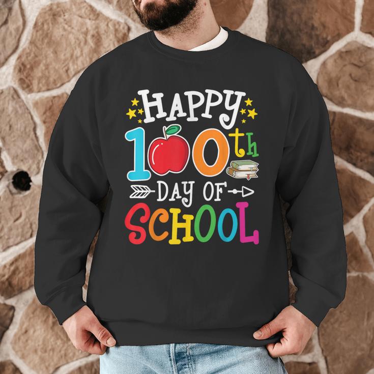 Happy 100th Day Of School Teachers 100 Days Of School Kids Men Graphic Sweatshirt, novelty gifts, funny gifts Happy 100th Day Of School Teachers 100 Days Of School Kids Men Graphic Sweatshirt, novelty gifts, funny gifts