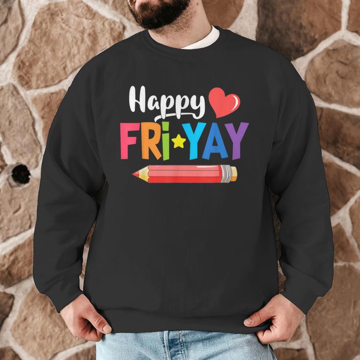 Happy Fri-Yay Friday Lovers Fun Teacher Life Weekend Men Graphic Sweatshirt, novelty gifts, funny gifts Happy Fri-Yay Friday Lovers Fun Teacher Life Weekend Men Graphic Sweatshirt, novelty gifts, funny gifts