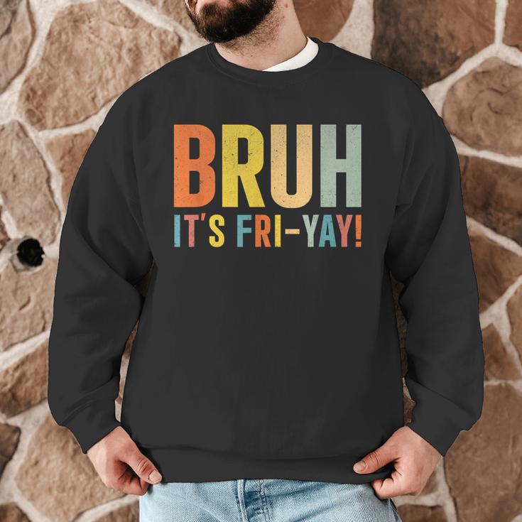 Happy Friyay Teacher Shirt Cute Teacher Fashion Bruh Fri-Yay Men Graphic Sweatshirt, novelty gifts, funny gifts Happy Friyay Teacher Shirt Cute Teacher Fashion Bruh Fri-Yay Men Graphic Sweatshirt, novelty gifts, funny gifts