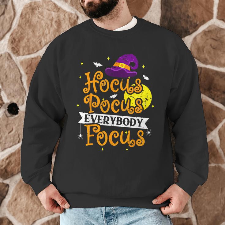 Hocus Pocus Everybody Focus Halloween Teacher Men Women Kids Men Graphic Sweatshirt, novelty gifts, funny gifts Hocus Pocus Everybody Focus Halloween Teacher Men Women Kids Men Graphic Sweatshirt, novelty gifts, funny gifts
