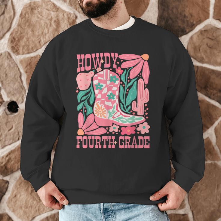 Howdy Fourth Grade Western 4th Grade Teacher Cowboy Cowgirl Men Graphic Sweatshirt, novelty gifts, funny gifts Howdy Fourth Grade Western 4th Grade Teacher Cowboy Cowgirl Men Graphic Sweatshirt, novelty gifts, funny gifts