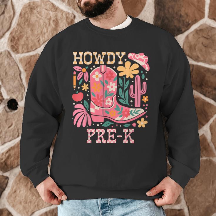 Howdy Pre-K Cowgirls Teacher Back To School Men Graphic Sweatshirt, novelty gifts, funny gifts Howdy Pre-K Cowgirls Teacher Back To School Men Graphic Sweatshirt, novelty gifts, funny gifts