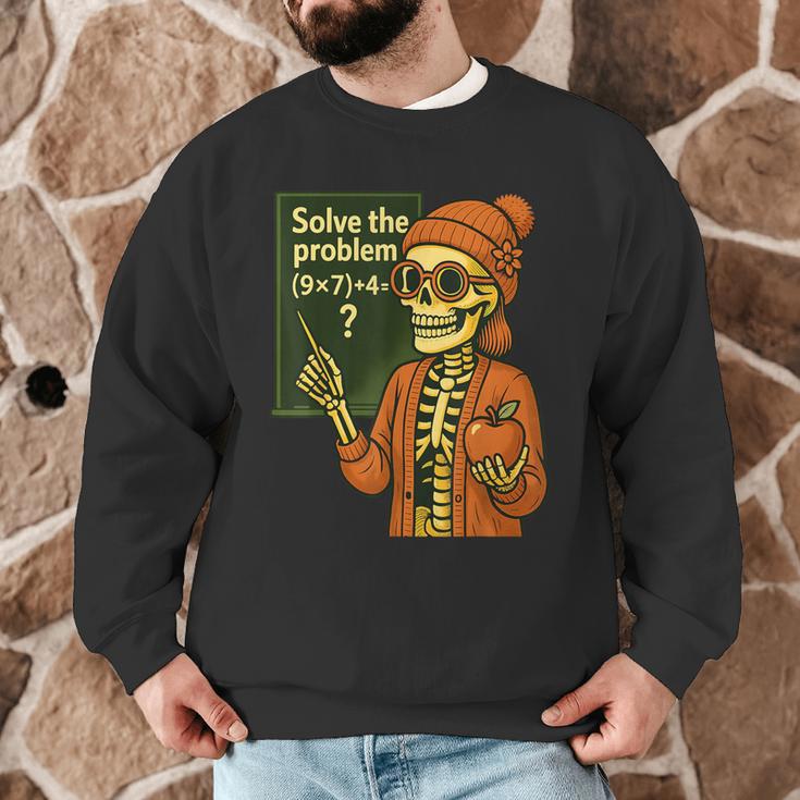HUGvyn Halloween Skeleton Six Seven 67 Meme PEMDAS Teacher Men Graphic Sweatshirt, novelty gifts, funny gifts HUGvyn Halloween Skeleton Six Seven 67 Meme PEMDAS Teacher Men Graphic Sweatshirt, novelty gifts, funny gifts