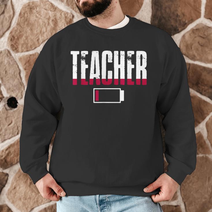 Humor Teacher Empty Battery Power Men Women Men Graphic Sweatshirt, novelty gifts, funny gifts Humor Teacher Empty Battery Power Men Women Men Graphic Sweatshirt, novelty gifts, funny gifts