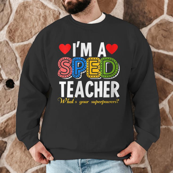 I'm A SPED Teacher Special Education Teacher Men Graphic Sweatshirt, novelty gifts, funny gifts I'm A SPED Teacher Special Education Teacher Men Graphic Sweatshirt, novelty gifts, funny gifts