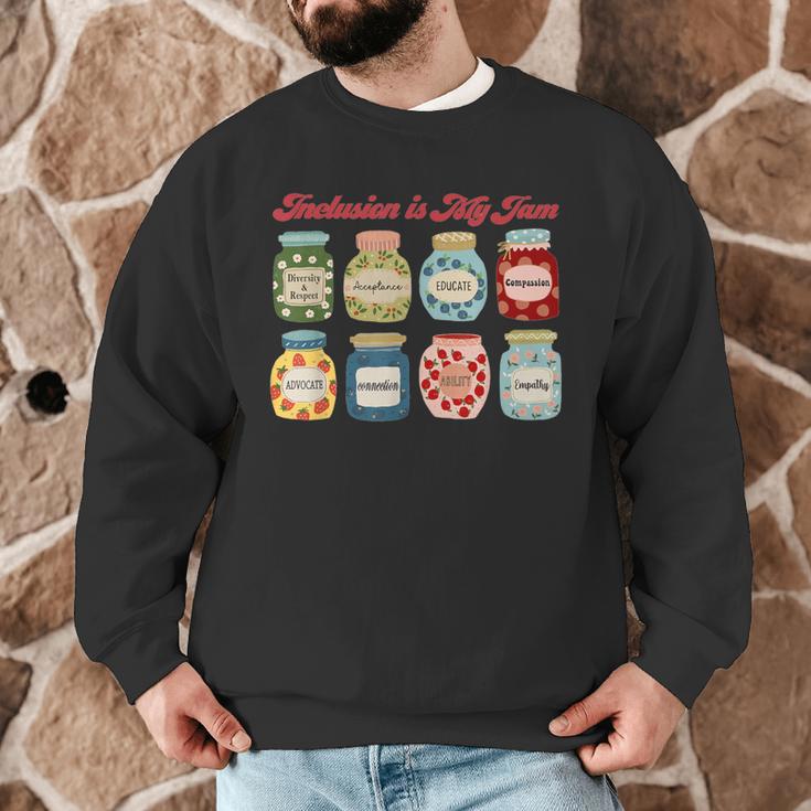 Inclusion Is My Jam Special Education Teacher Autism Men Graphic Sweatshirt, novelty gifts, funny gifts Inclusion Is My Jam Special Education Teacher Autism Men Graphic Sweatshirt, novelty gifts, funny gifts