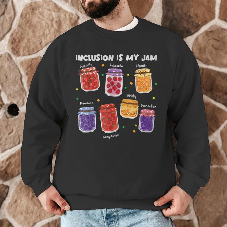 Inclusion Is My Jam Special Education Teacher Para Autism Men Graphic Sweatshirt, novelty gifts, funny gifts Inclusion Is My Jam Special Education Teacher Para Autism Men Graphic Sweatshirt, novelty gifts, funny gifts