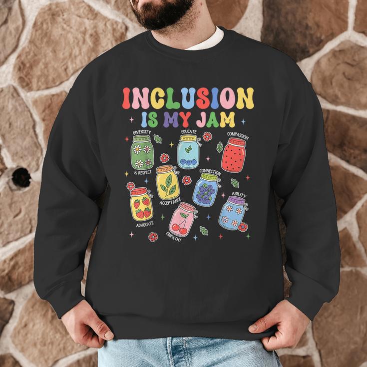 Inclusion Is My Jam SPED Teacher Special Education Life Men Graphic Sweatshirt, novelty gifts, funny gifts