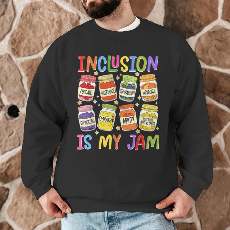 Inclusion Is My Jam SPED Teacher Special Education Teacher Men Graphic Sweatshirt, novelty gifts, funny gifts Inclusion Is My Jam SPED Teacher Special Education Teacher Men Graphic Sweatshirt, novelty gifts, funny gifts