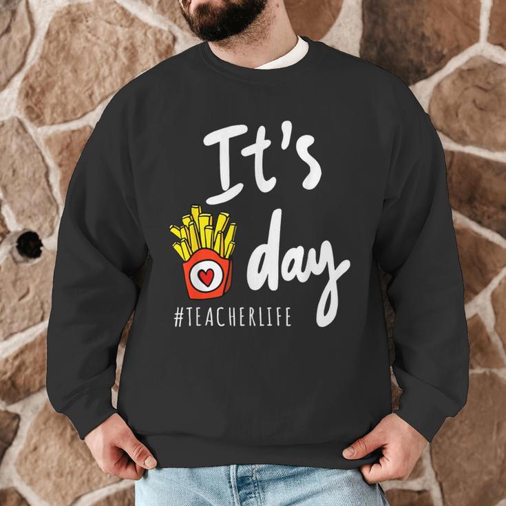 It's Fry Day Teacher Life Men Graphic Sweatshirt, novelty gifts, funny gifts It's Fry Day Teacher Life Men Graphic Sweatshirt, novelty gifts, funny gifts