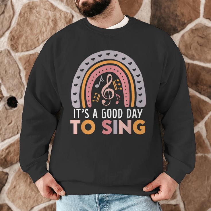 It's A Good Day To Sing Back To School Music Teacher Men Graphic Sweatshirt, novelty gifts, funny gifts It's A Good Day To Sing Back To School Music Teacher Men Graphic Sweatshirt, novelty gifts, funny gifts