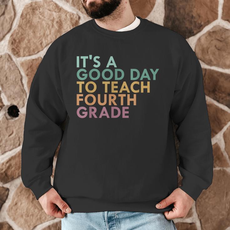It's A Good Day To Teach Fourth Grade 4th Grade Teacher Men Graphic Sweatshirt, novelty gifts, funny gifts It's A Good Day To Teach Fourth Grade 4th Grade Teacher Men Graphic Sweatshirt, novelty gifts, funny gifts