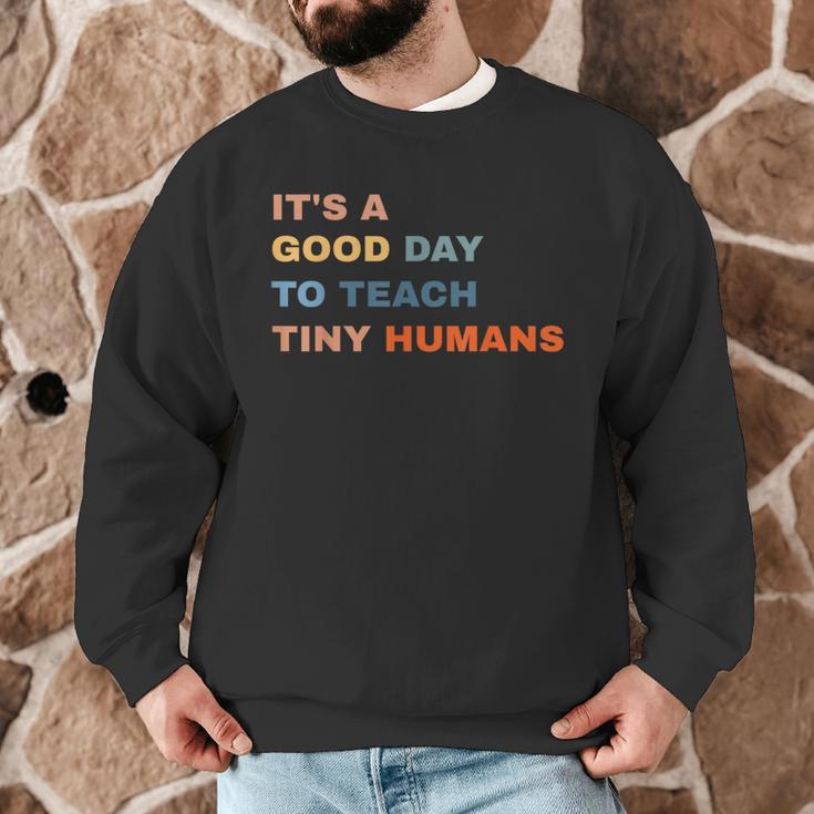 It's a Good Day To Teach Tiny Humans I Teacher Men Graphic Sweatshirt, novelty gifts, funny gifts It's a Good Day To Teach Tiny Humans I Teacher Men Graphic Sweatshirt, novelty gifts, funny gifts