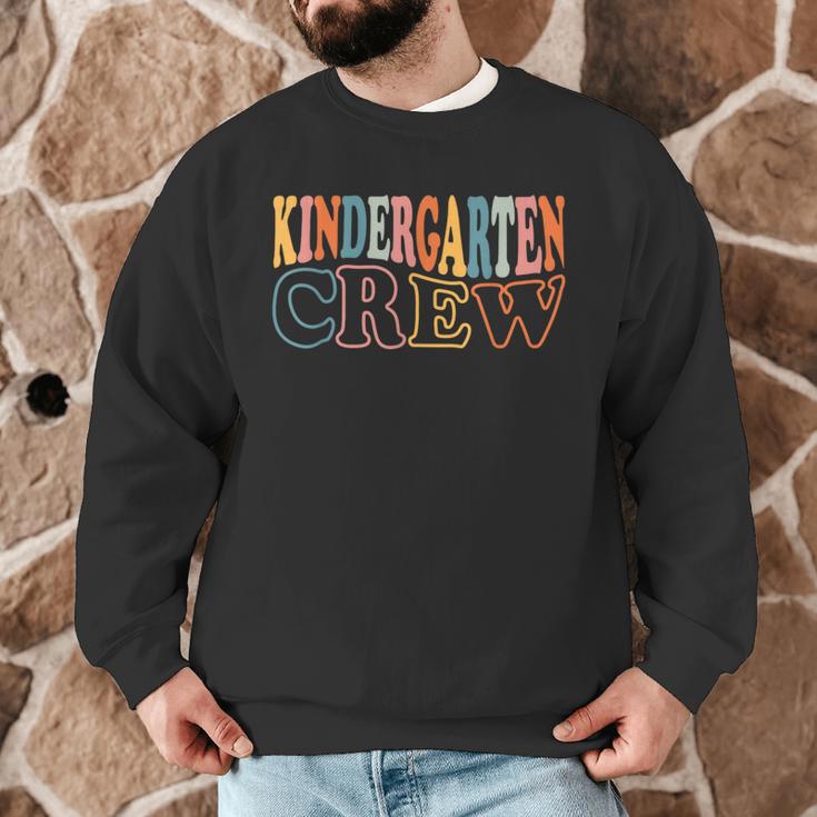 Kinder Crew Kindergarten Teacher First 1st Day Of School Men Graphic Sweatshirt, novelty gifts, funny gifts Kinder Crew Kindergarten Teacher First 1st Day Of School Men Graphic Sweatshirt, novelty gifts, funny gifts