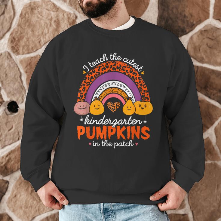 Kindergarten Teacher Pumpkin Patch Cute Men Graphic Sweatshirt, novelty gifts, funny gifts