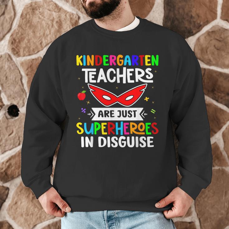 Kindergarten Teachers Are Just Superheroes In Disguise Men Graphic Sweatshirt, novelty gifts, funny gifts Kindergarten Teachers Are Just Superheroes In Disguise Men Graphic Sweatshirt, novelty gifts, funny gifts