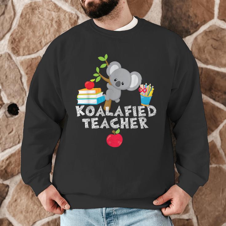 Koalafied Teacher Proud School Teacher Koala Cute T-Shirt Men Graphic Sweatshirt, novelty gifts, funny gifts Koalafied Teacher Proud School Teacher Koala Cute T-Shirt Men Graphic Sweatshirt, novelty gifts, funny gifts