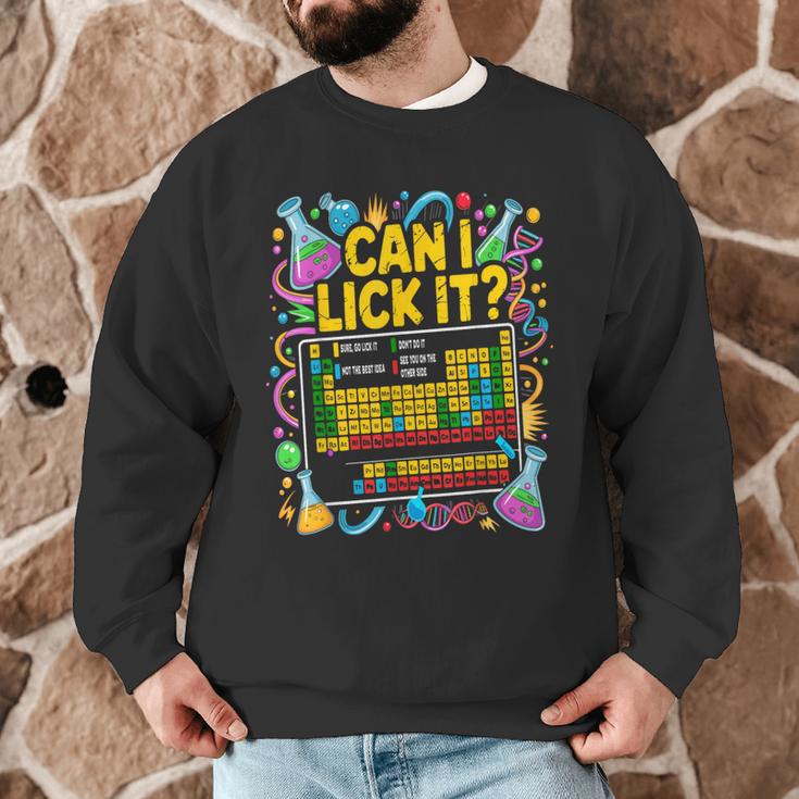 Can I Lick It Periodic Table Science Teacher Men Women Men Graphic Sweatshirt, novelty gifts, funny gifts Can I Lick It Periodic Table Science Teacher Men Women Men Graphic Sweatshirt, novelty gifts, funny gifts