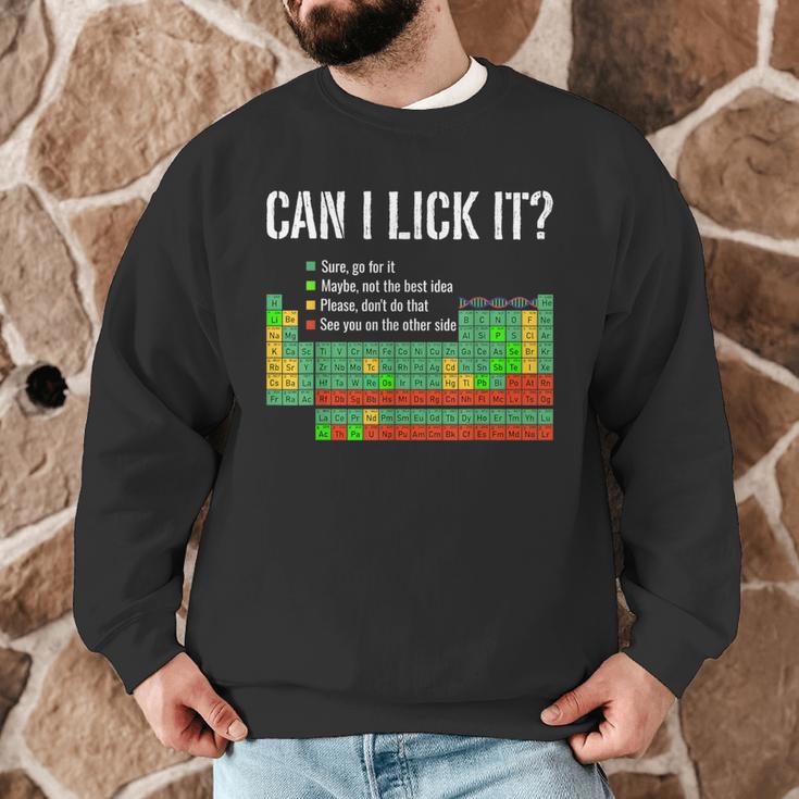 Can I Lick It Periodic Table Science Teacher Student Men Graphic Sweatshirt, novelty gifts, funny gifts Can I Lick It Periodic Table Science Teacher Student Men Graphic Sweatshirt, novelty gifts, funny gifts