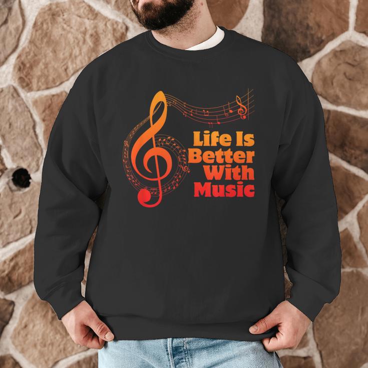 Life Is Better With Music Theory Musician Teacher Notes Clef Men Graphic Sweatshirt, novelty gifts, funny gifts Life Is Better With Music Theory Musician Teacher Notes Clef Men Graphic Sweatshirt, novelty gifts, funny gifts