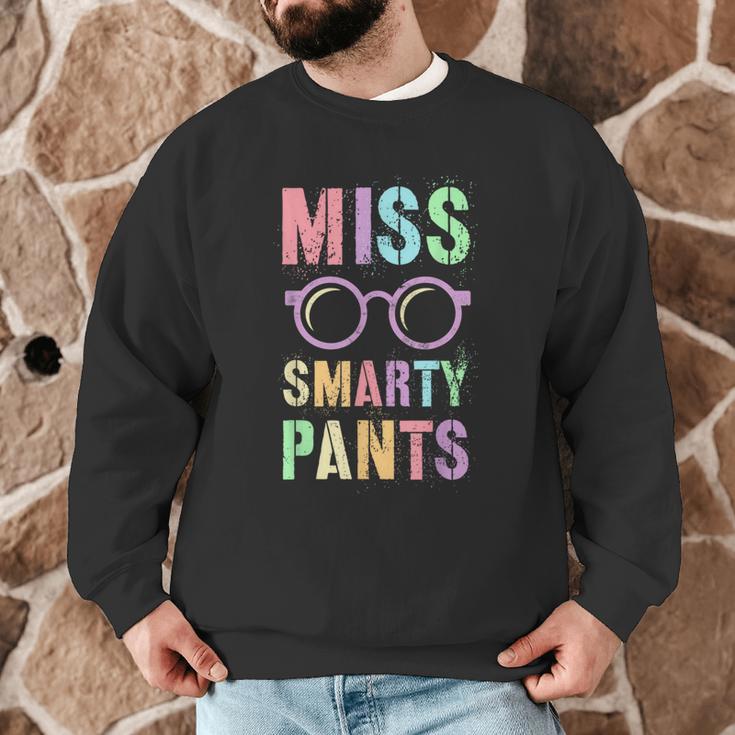 Little MISS SMARTY PANTS School Grad Teacher Last Day Men Graphic Sweatshirt, novelty gifts, funny gifts Little MISS SMARTY PANTS School Grad Teacher Last Day Men Graphic Sweatshirt, novelty gifts, funny gifts