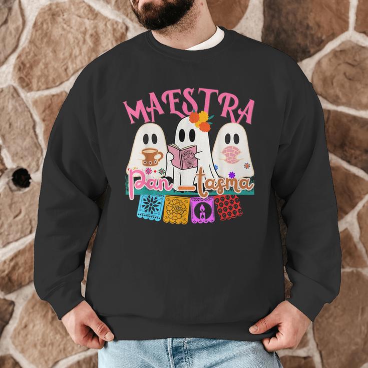 Maestra Pantasmas Conchas Teacher Mexican Halloween Men Graphic Sweatshirt, novelty gifts, funny gifts Maestra Pantasmas Conchas Teacher Mexican Halloween Men Graphic Sweatshirt, novelty gifts, funny gifts