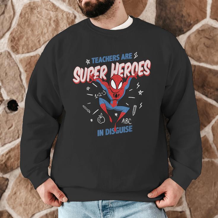 Marvel Spider-Man Teachers Are Super Heroes Men Graphic Sweatshirt, novelty gifts, funny gifts Marvel Spider-Man Teachers Are Super Heroes Men Graphic Sweatshirt, novelty gifts, funny gifts