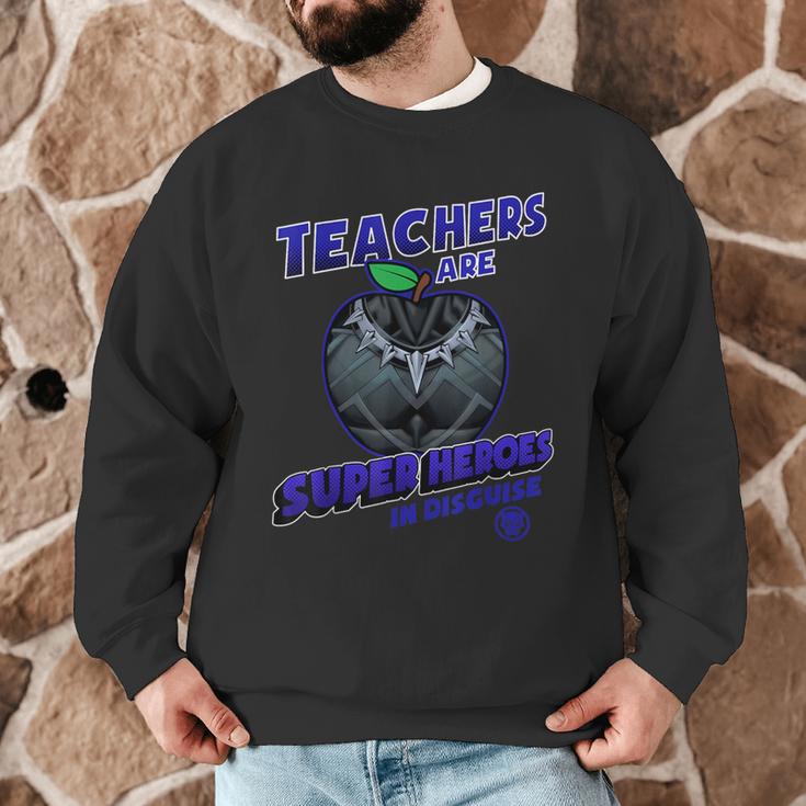 Marvel Teachers Are Super Heroes In Disguise Panther Men Graphic Sweatshirt, novelty gifts, funny gifts Marvel Teachers Are Super Heroes In Disguise Panther Men Graphic Sweatshirt, novelty gifts, funny gifts