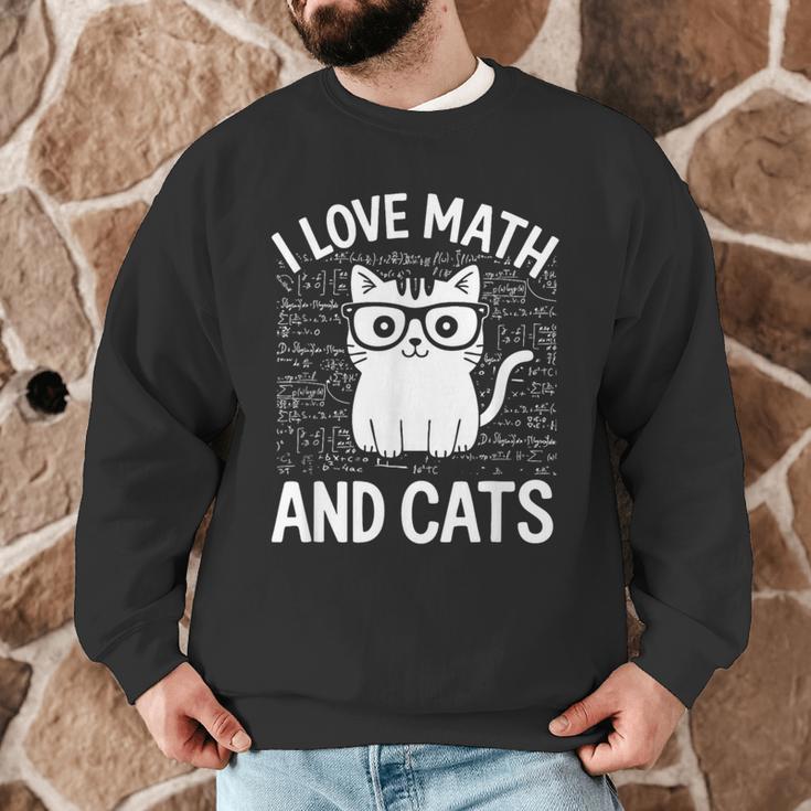 Math And Cats Apparel For Teachers Students Cat Lovers Men Graphic Sweatshirt, novelty gifts, funny gifts Math And Cats Apparel For Teachers Students Cat Lovers Men Graphic Sweatshirt, novelty gifts, funny gifts