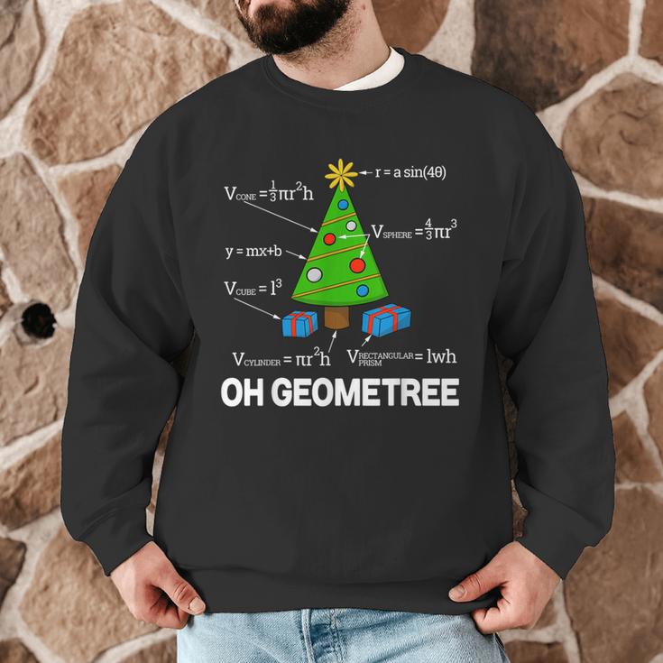Math Geometry Christmas Tree Geometree Teacher Men Graphic Sweatshirt, novelty gifts, funny gifts