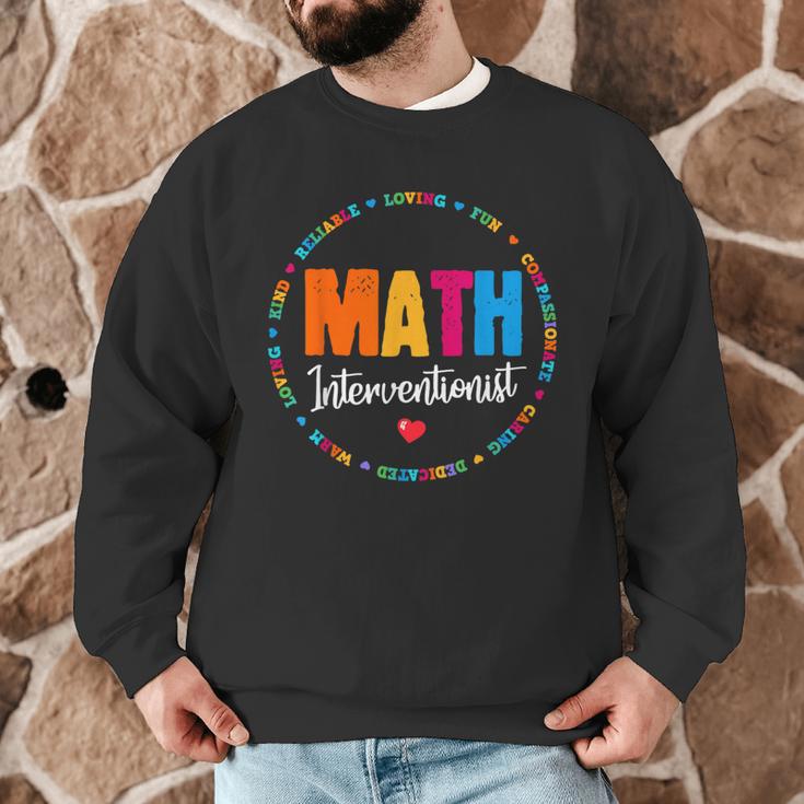 Math Interventionist Teacher Coach Squad Mathematics STEM Men Graphic Sweatshirt, novelty gifts, funny gifts Math Interventionist Teacher Coach Squad Mathematics STEM Men Graphic Sweatshirt, novelty gifts, funny gifts