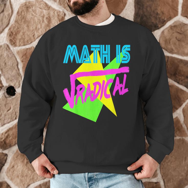 Math Is Radical Retro 80s Vintage Algebra Teacher Men Graphic Sweatshirt, novelty gifts, funny gifts Math Is Radical Retro 80s Vintage Algebra Teacher Men Graphic Sweatshirt, novelty gifts, funny gifts