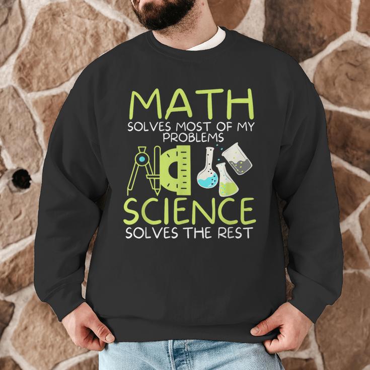 Math Solves Most Of My Problems Science Math Science Teacher Men Graphic Sweatshirt, novelty gifts, funny gifts Math Solves Most Of My Problems Science Math Science Teacher Men Graphic Sweatshirt, novelty gifts, funny gifts