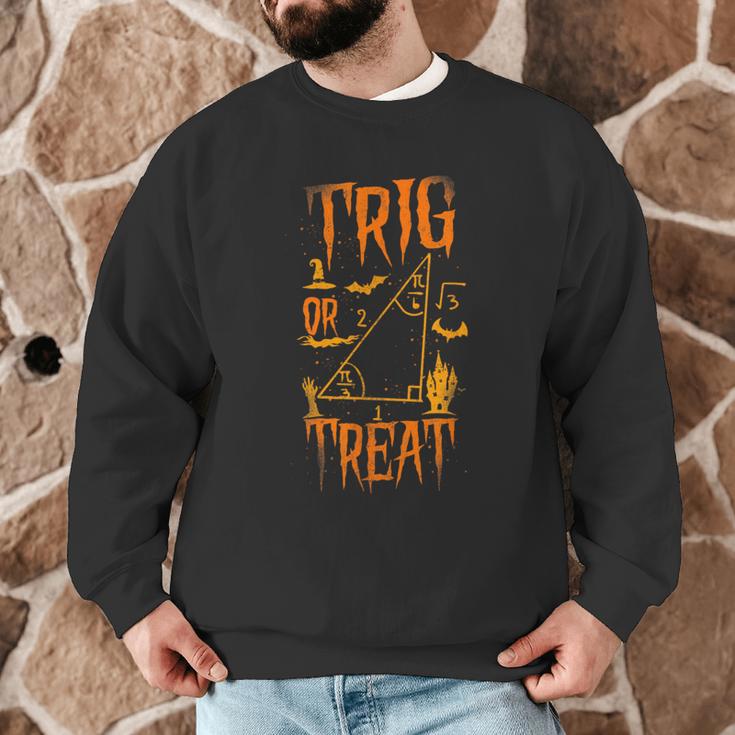 Math Teacher Nerd Student Halloween Trig Or Treat Men Graphic Sweatshirt, novelty gifts, funny gifts Math Teacher Nerd Student Halloween Trig Or Treat Men Graphic Sweatshirt, novelty gifts, funny gifts