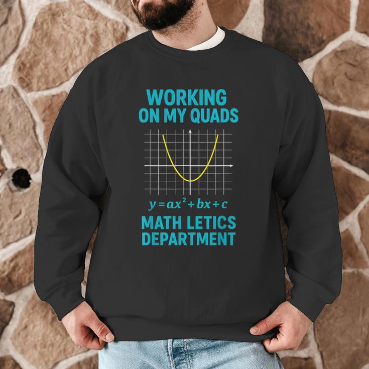 Mathletics Working On My Quads Algebra Math Teacher Men Graphic Sweatshirt, novelty gifts, funny gifts Mathletics Working On My Quads Algebra Math Teacher Men Graphic Sweatshirt, novelty gifts, funny gifts