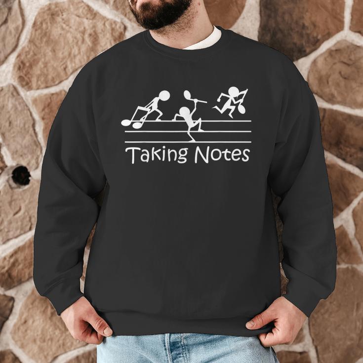 Melodic Humor Musician’s Playful Collection Musical Taking Notes Music Lovers Vintage Teachers Men Graphic Sweatshirt, novelty gifts, funny gifts Melodic Humor Musician’s Playful Collection Musical Taking Notes Music Lovers Vintage Teachers Men Graphic Sweatshirt, novelty gifts, funny gifts