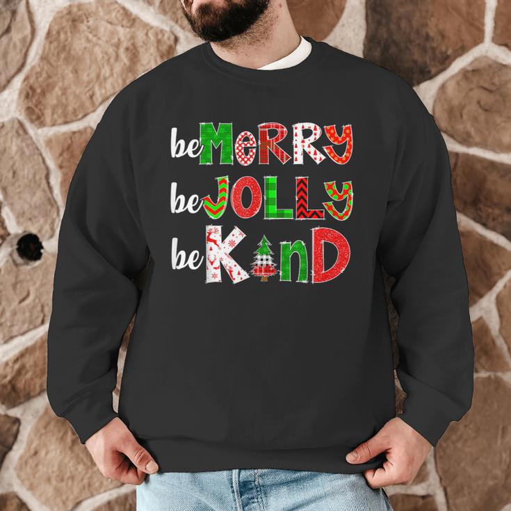 Be Merry Be Jolly Be Kind Merry Christmas Teacher Xmas Pjs Men Graphic Sweatshirt, novelty gifts, funny gifts Be Merry Be Jolly Be Kind Merry Christmas Teacher Xmas Pjs Men Graphic Sweatshirt, novelty gifts, funny gifts