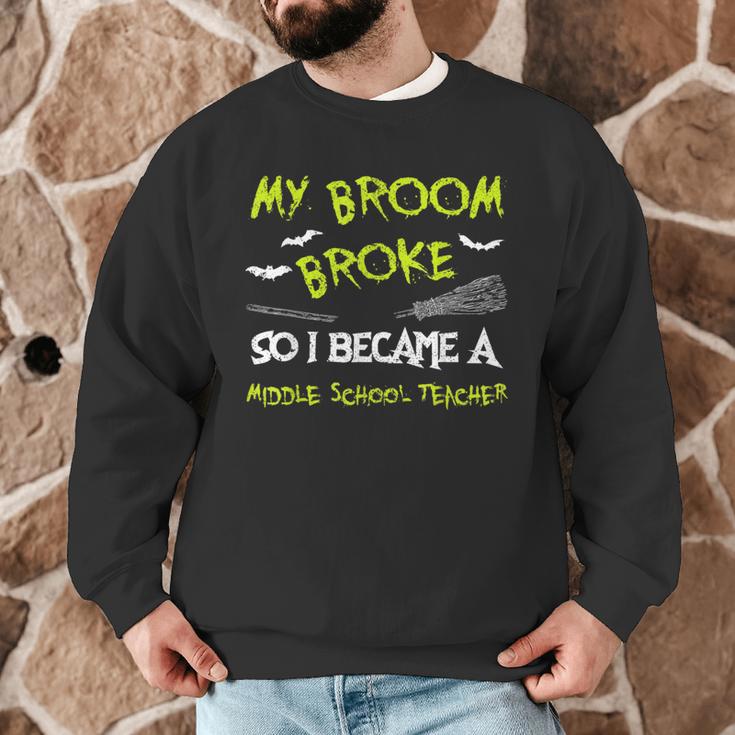 Middle School Teacher Halloween Costume Shirt Lazy Men Graphic Sweatshirt, novelty gifts, funny gifts Middle School Teacher Halloween Costume Shirt Lazy Men Graphic Sweatshirt, novelty gifts, funny gifts
