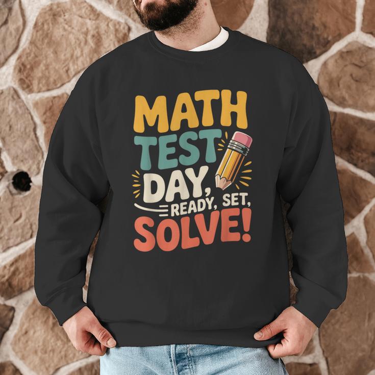 Motivational Math Test Day Shirt Testing Shirts For Teachers Men Graphic Sweatshirt, novelty gifts, funny gifts