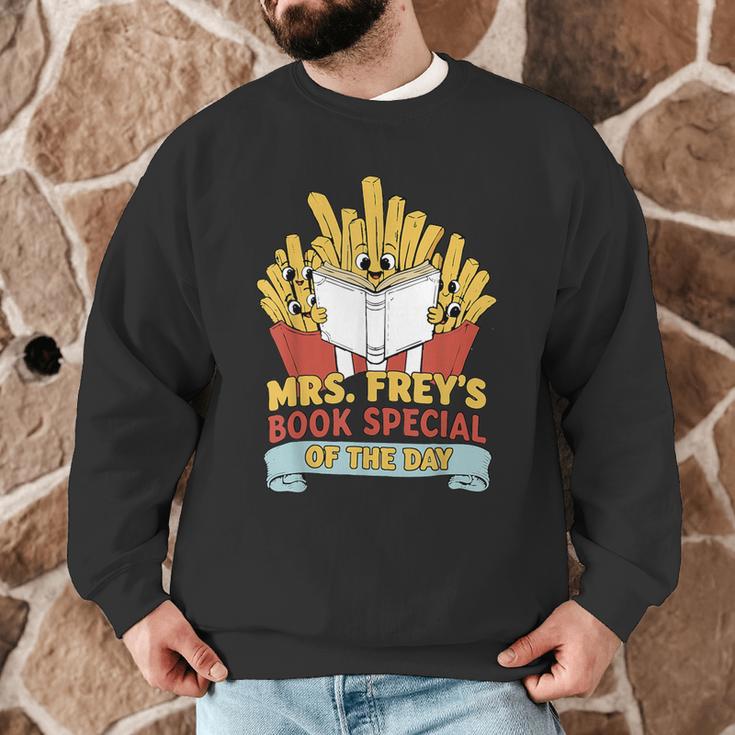 Mrs Frey Book Special Reading Elementary Teacher Men Graphic Sweatshirt, novelty gifts, funny gifts Mrs Frey Book Special Reading Elementary Teacher Men Graphic Sweatshirt, novelty gifts, funny gifts