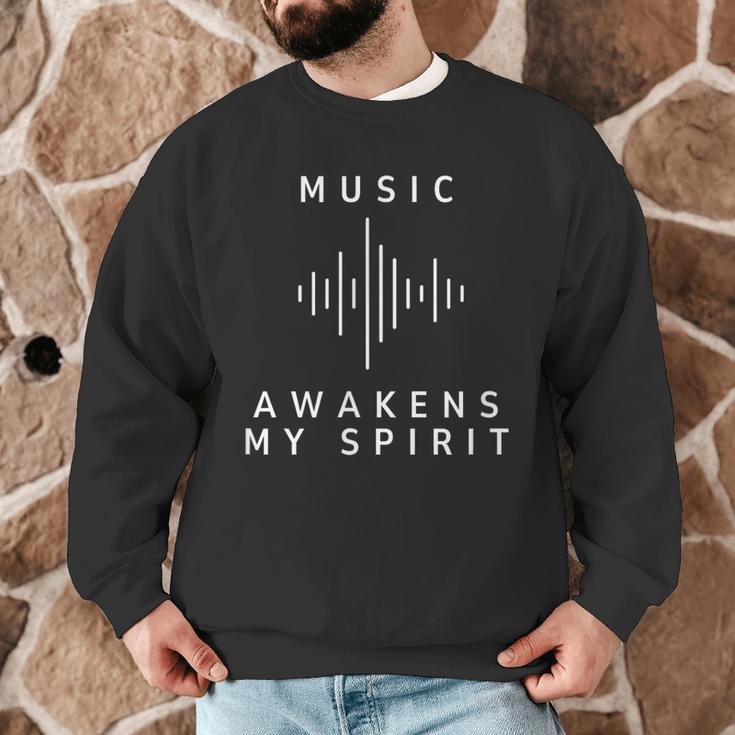 Music Awakens My Spirit Inspiring Musician Teacher Quote Men Graphic Sweatshirt, novelty gifts, funny gifts Music Awakens My Spirit Inspiring Musician Teacher Quote Men Graphic Sweatshirt, novelty gifts, funny gifts