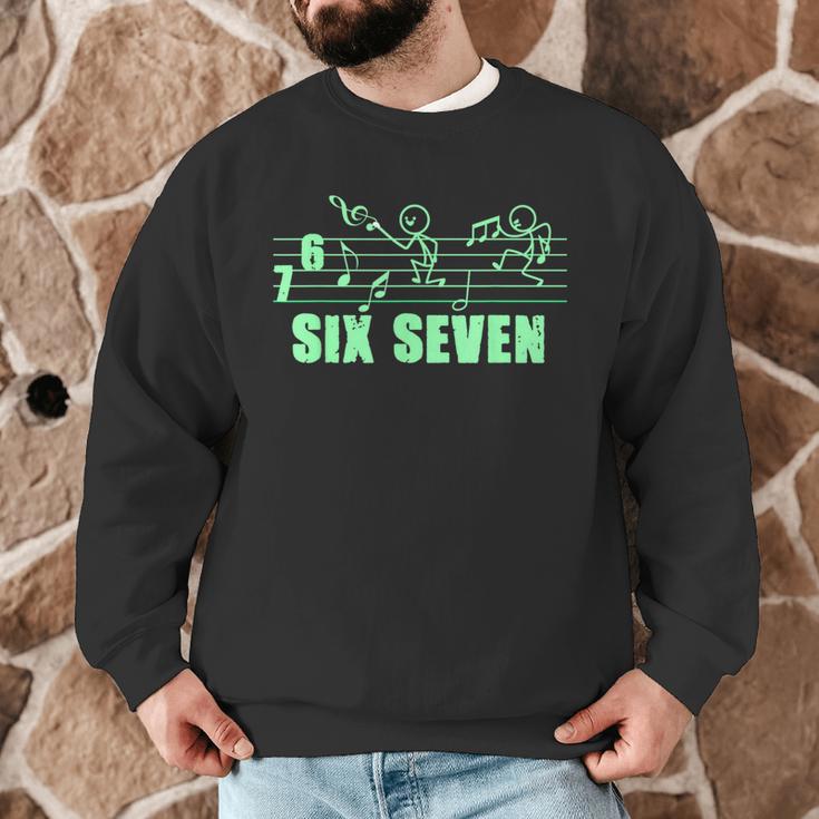Musical 67 Music Meme Slang Six Seven Music Teacher Men Graphic Sweatshirt, novelty gifts, funny gifts
