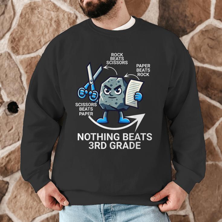 Nothing Beats 3rd Grade Back To School Kids Teachers Men Graphic Sweatshirt, novelty gifts, funny gifts