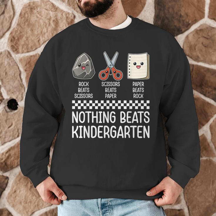 Nothing Beats Kindergarten Back To School Kids Teacher Men Graphic Sweatshirt, novelty gifts, funny gifts Nothing Beats Kindergarten Back To School Kids Teacher Men Graphic Sweatshirt, novelty gifts, funny gifts