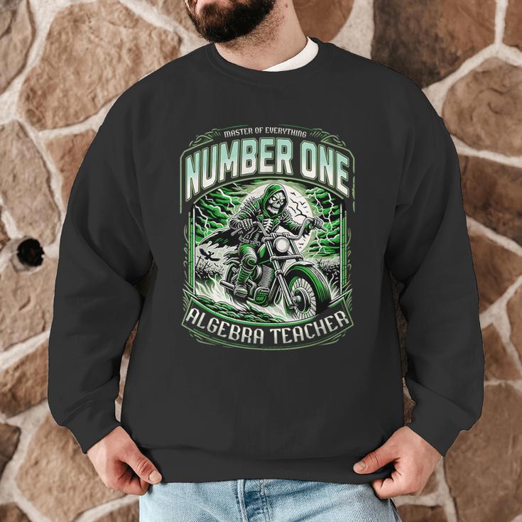Number One Algebra Teacher 1 Career s Men Graphic Sweatshirt, novelty gifts, funny gifts Number One Algebra Teacher 1 Career s Men Graphic Sweatshirt, novelty gifts, funny gifts