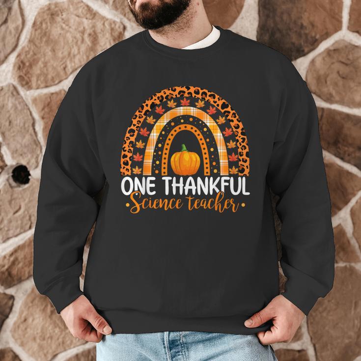 One Thankful Science Teacher Rainbow Boho Fall Thanksgiving Men Graphic Sweatshirt, novelty gifts, funny gifts One Thankful Science Teacher Rainbow Boho Fall Thanksgiving Men Graphic Sweatshirt, novelty gifts, funny gifts