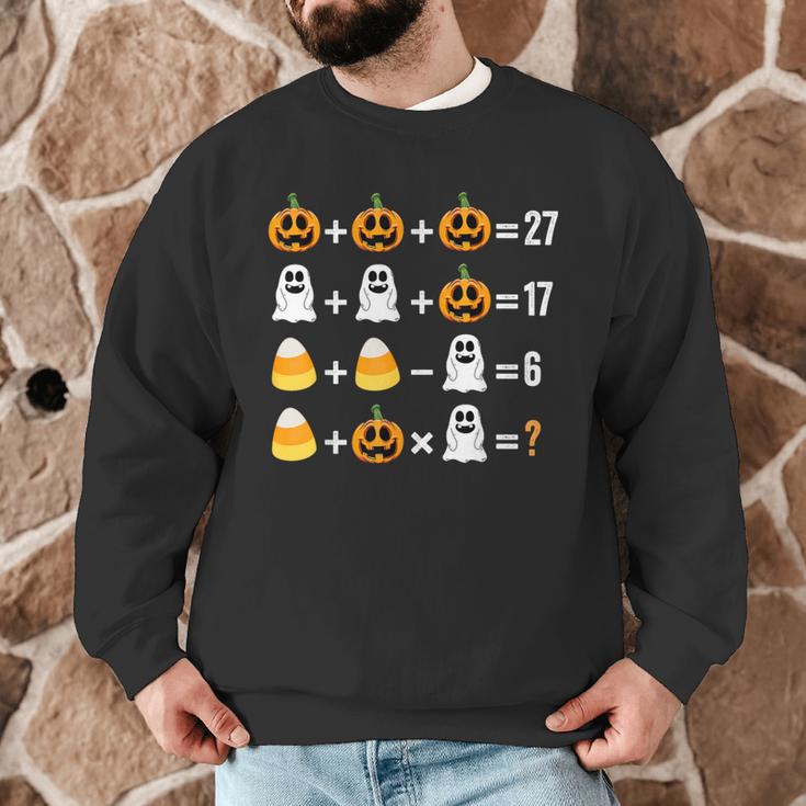 Order Of Operations Quiz Pumpkin Halloween Math Teacher Men Graphic Sweatshirt, novelty gifts, funny gifts