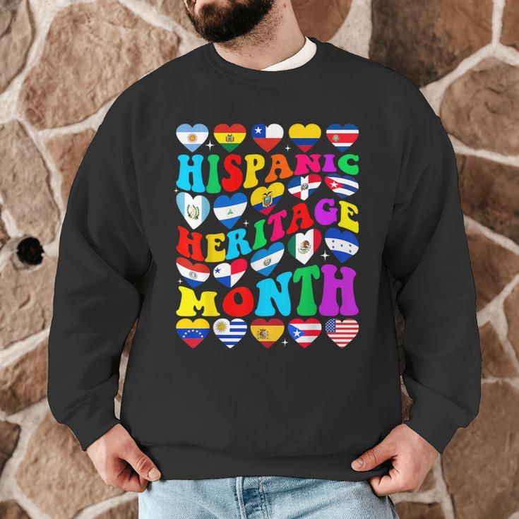 Hispanic Heritage Month 2025 Latino Puerto Rico Teacher Kids Men Graphic Sweatshirt, novelty gifts, funny gifts Hispanic Heritage Month 2025 Latino Puerto Rico Teacher Kids Men Graphic Sweatshirt, novelty gifts, funny gifts